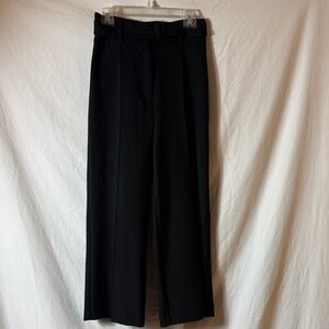 Veronica Beard Black Flared Trousers